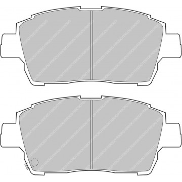 SERIE PASTIGLIE FRENO FERODO RACING