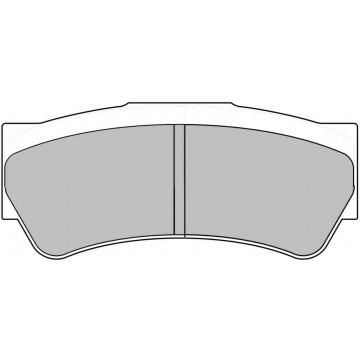SERIE PASTIGLIE FRENO FERODO RACING
