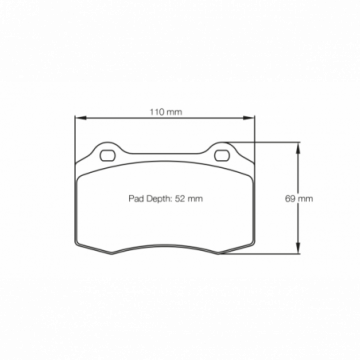 Sagoma Pagid E1408