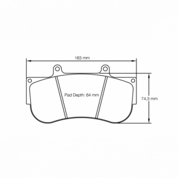 Sagoma Pagid E2564