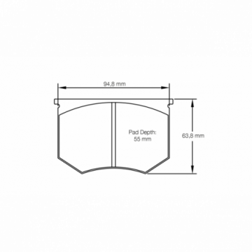 Sagoma Pagid E4508