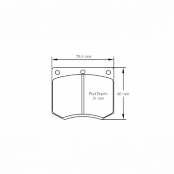 Sagoma Pagid E4905