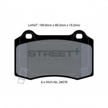 PAGID Street+ sagoma T8055SP2001