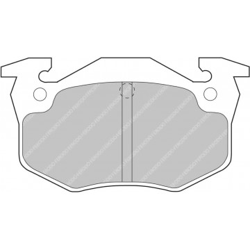 SERIE PASTIGLIE FRENO FERODO RACING