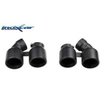 Kit uscite / End pipe 2x90 Black...